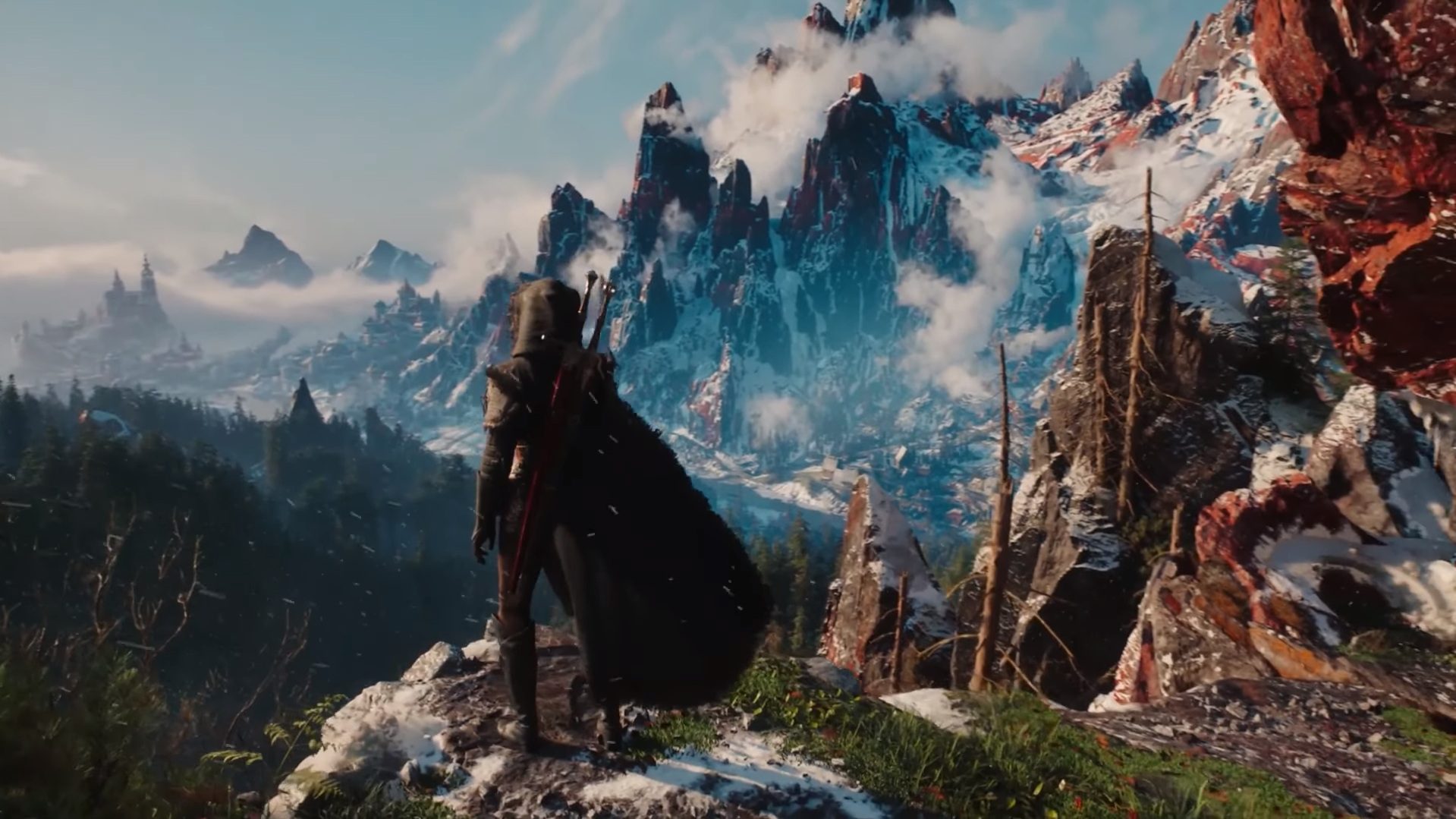 Wiedźmin 4 krajobraz - góry